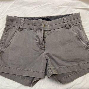 Jcrew Womens shorts size 00 grey. Lightly worn great condition
